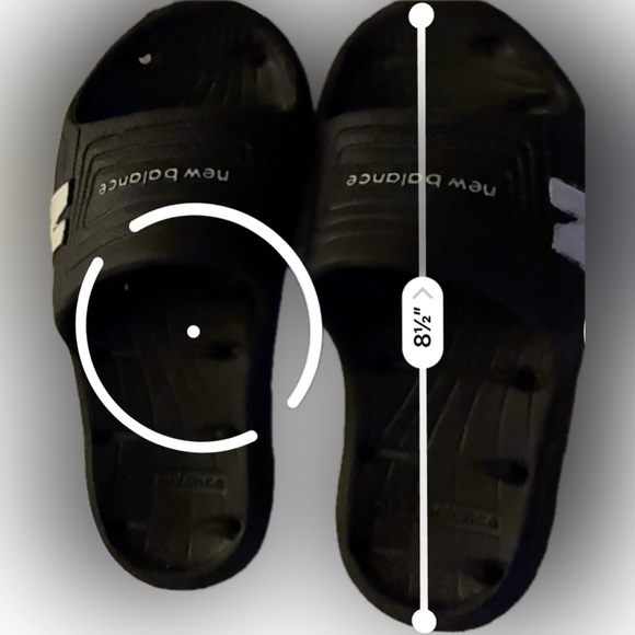 〰️〰️ New Balance Youth Slides Black 〰️〰️ - Picture 9 of 10